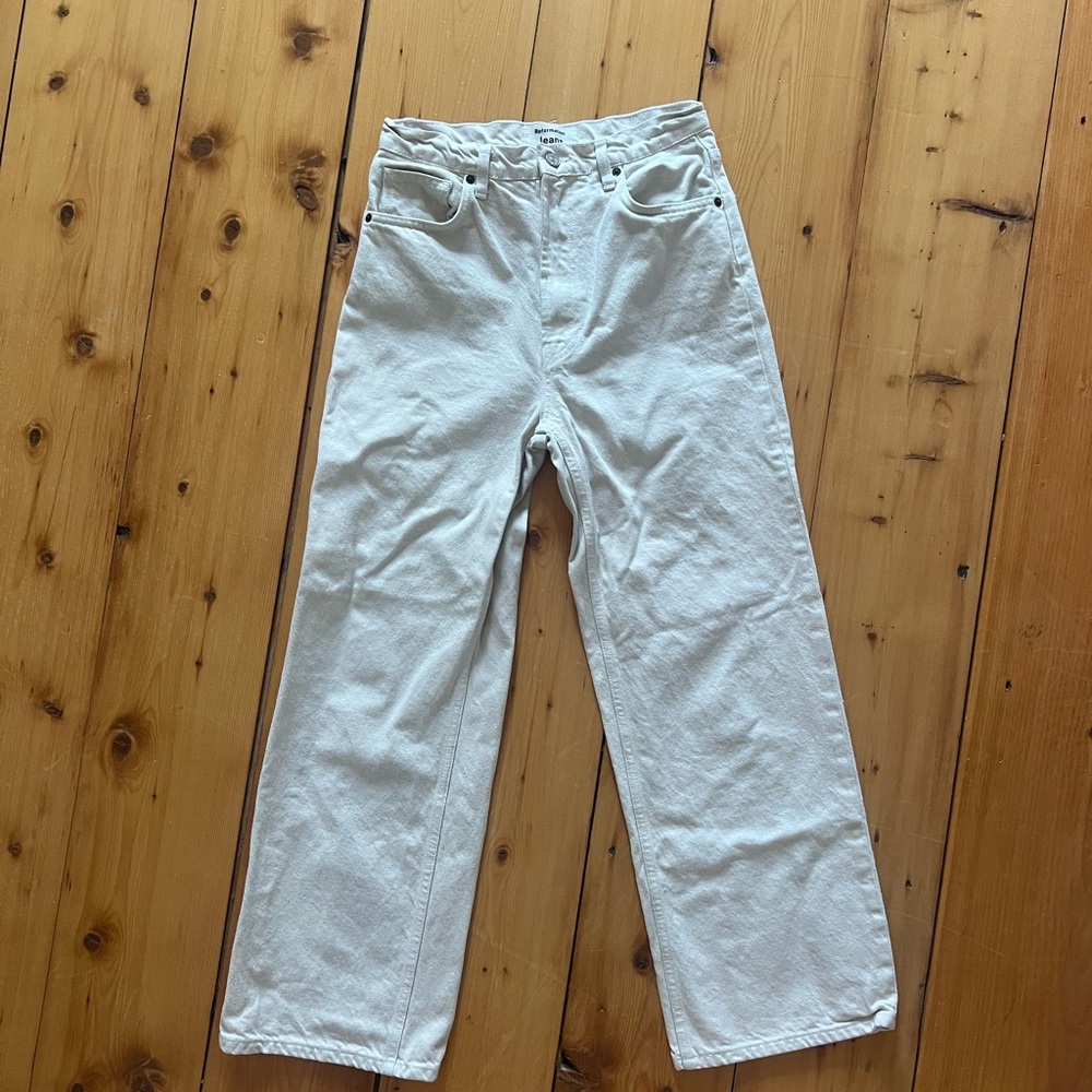 Reformation Wilder high rise ankle Jean